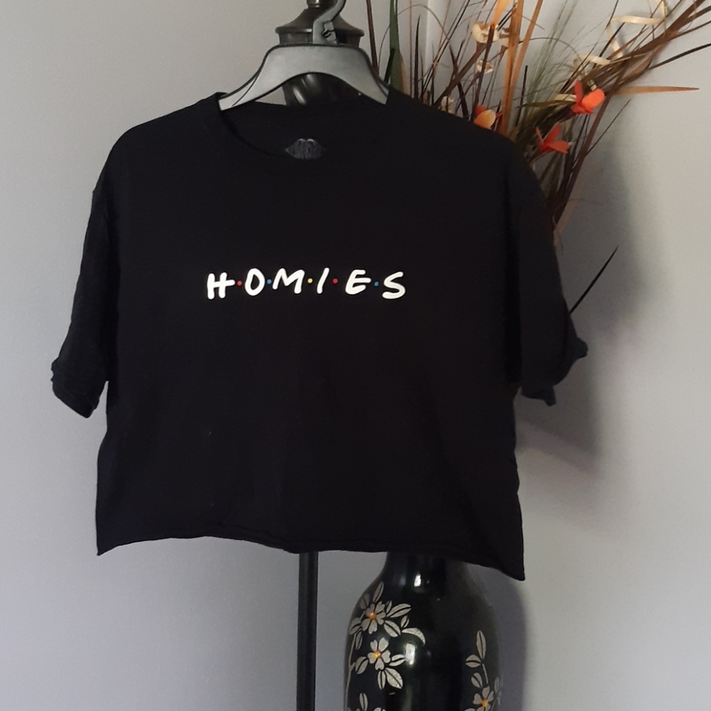 🍁HOMIES Cropped Tee Shirt